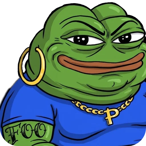 Gold-chain Pepe